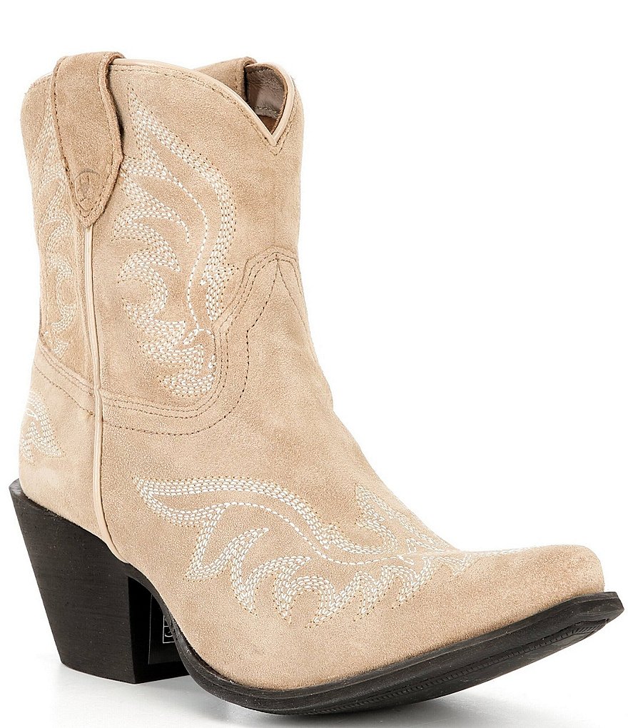 Ariat Women's Chandler Suede Western Booties Dillard's