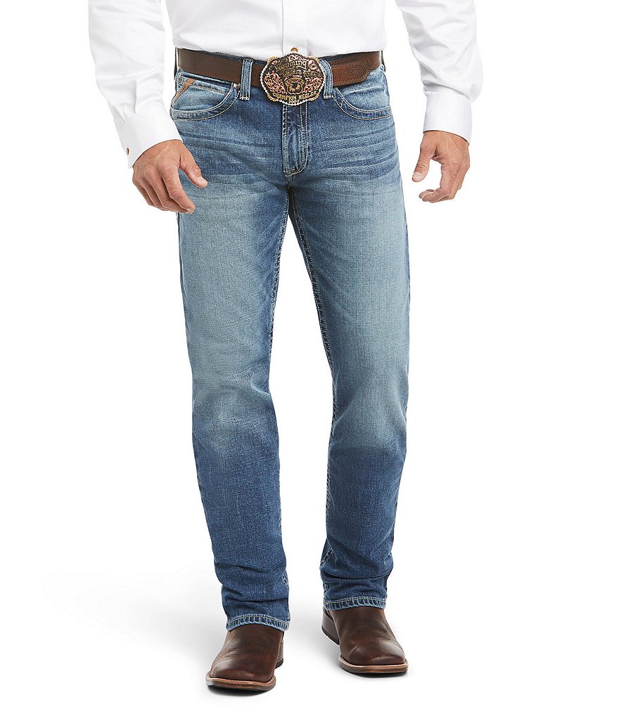 Ariat M4 Relaxed-Fit Stretch Straight Leg Jeans | Dillard's