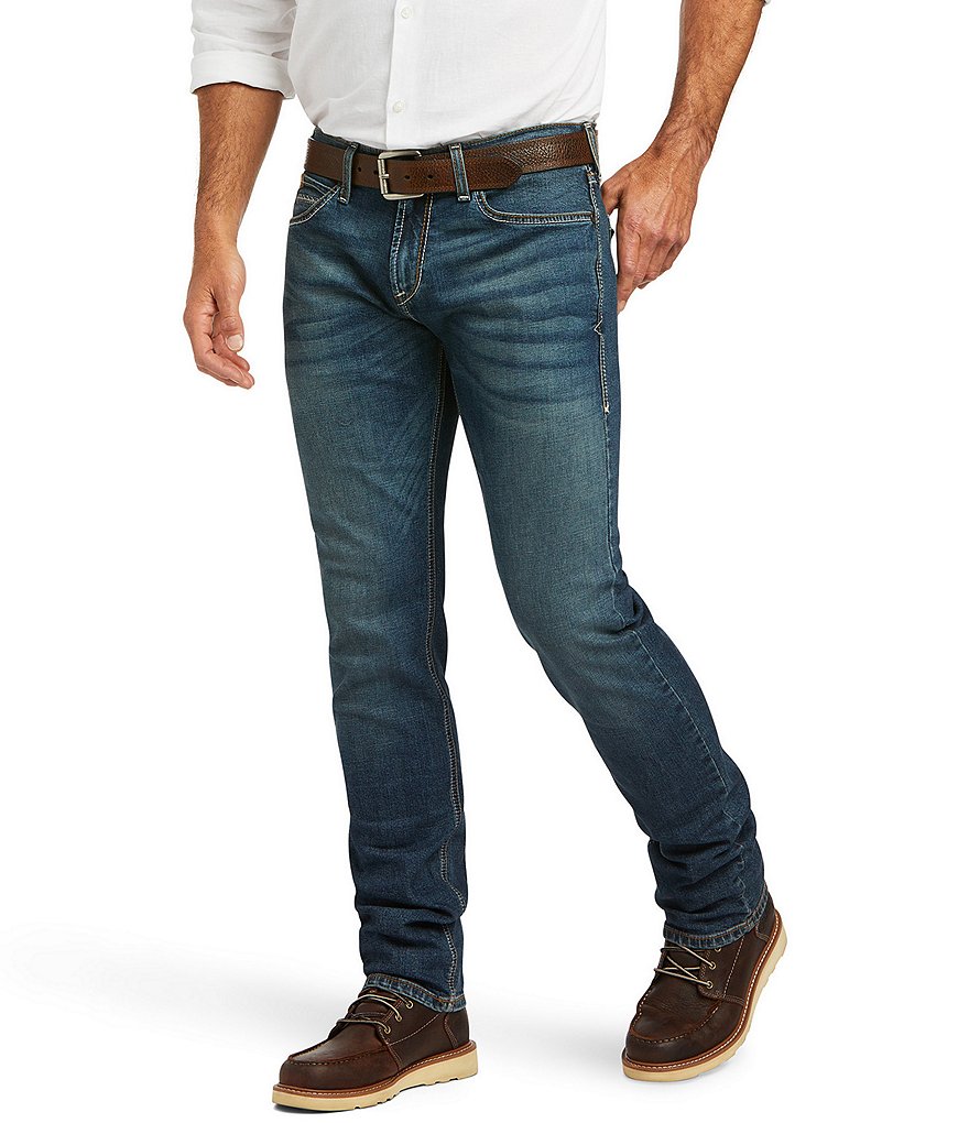 Ariat M8 Modern TekStretch Slim-Leg Jeans | Dillard's