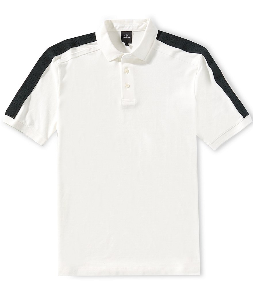 【特価】 Logo Exchange Armani Tape Dillard's | Shirt Polo Sleeve Short メンズウェア
