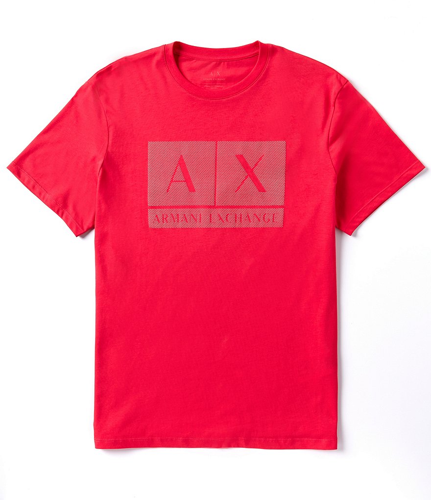 Armani Exchange  ロゴT Regular fit T-shirt with logo print | Armani Exchange