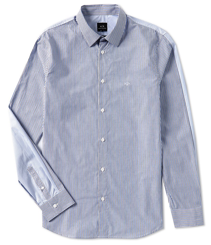 Men's Giorgio Armani Le Collezioni Light Green Cotton Long