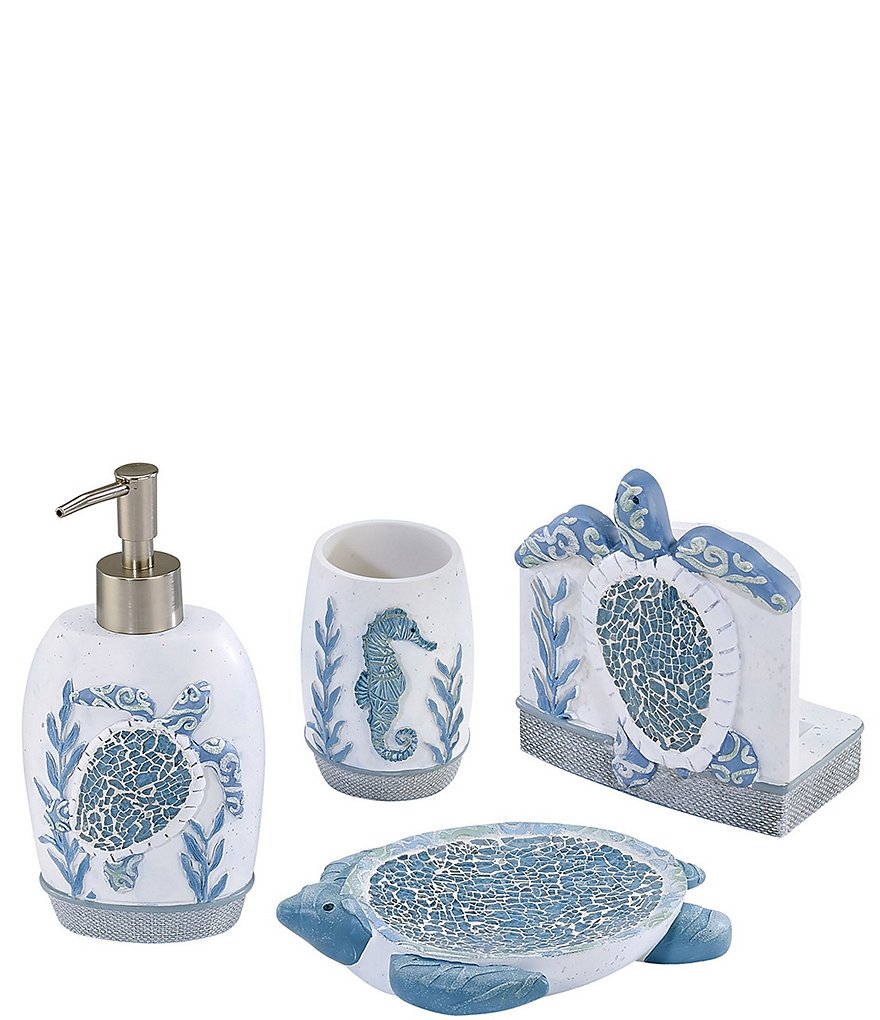 Avanti Linens Caicos 4 Piece Bathroom Accessory Collection Set Dillards 0249