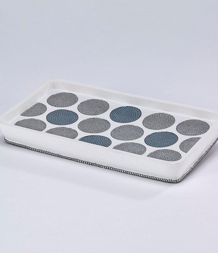 Avanti Linens Dotted Circles Bath Tray Dillard's