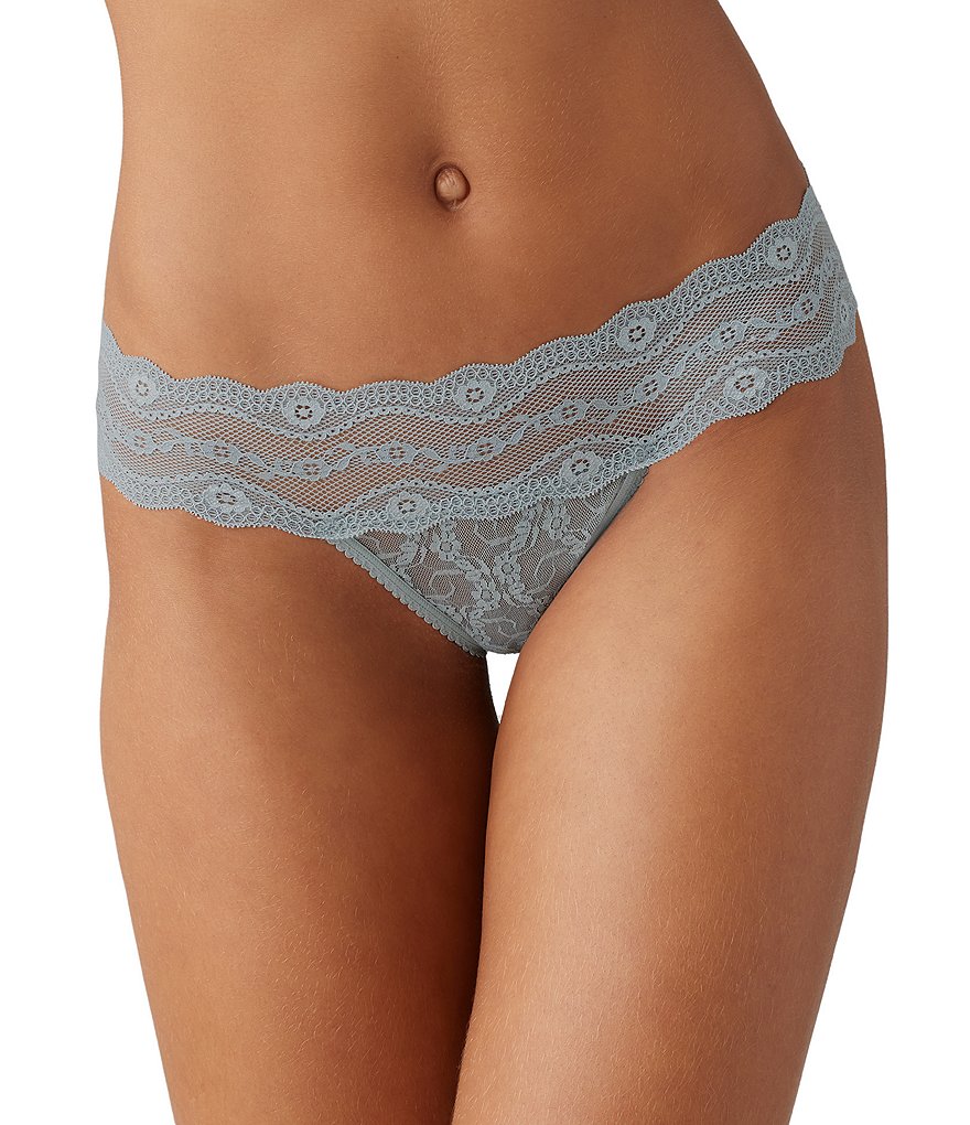 B.tempt'd by Wacoal Women's 3-Pk. Lace Kiss Thong Underwear 970582