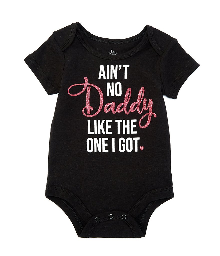 Baby Starters Baby Girl 3-12 Months Short Sleeve Ain't No Daddy Like ...
