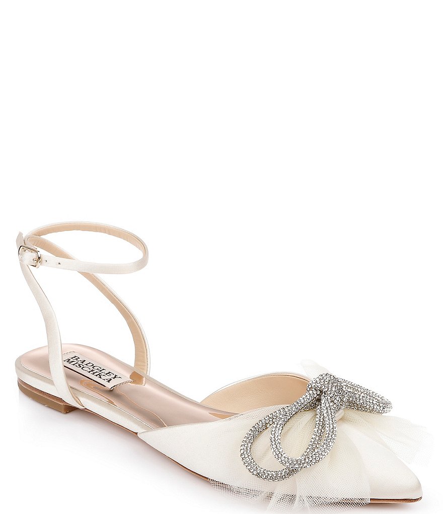 Badgley mischka queen butterfly flats sale