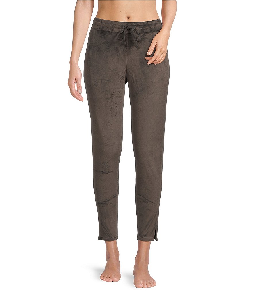 Barefoot Dreams LuxeChic® Plush Velvet Coordinating Hidden Zipper Skinny  Pants | Dillard's