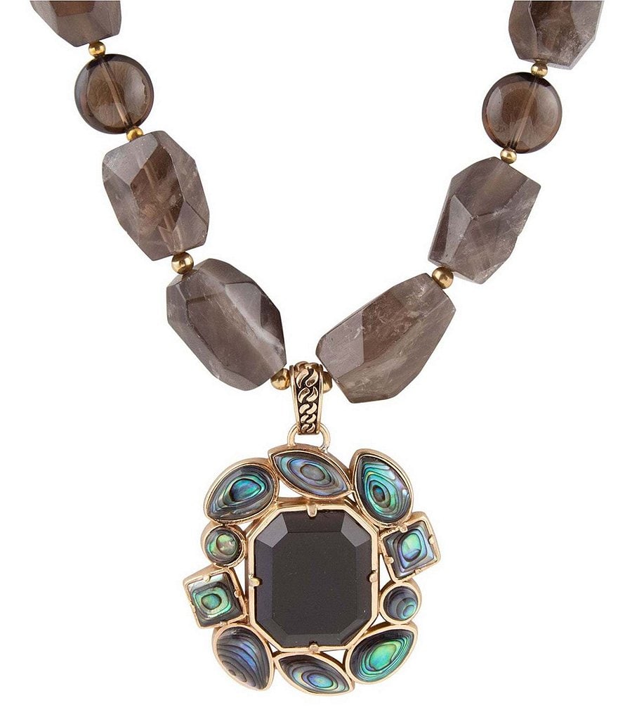 Smoky Topaz 2024 Statement Necklace