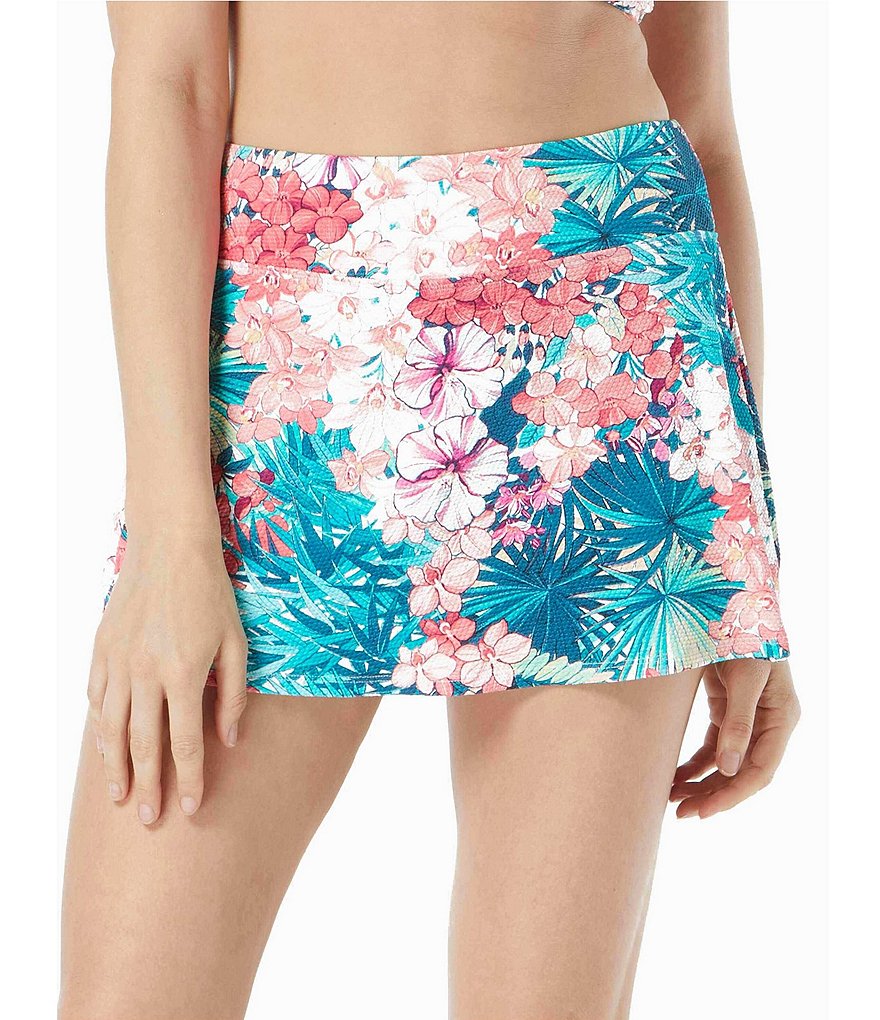 Beach House Pique Floral Emma Skort Swim Bottom Dillard S