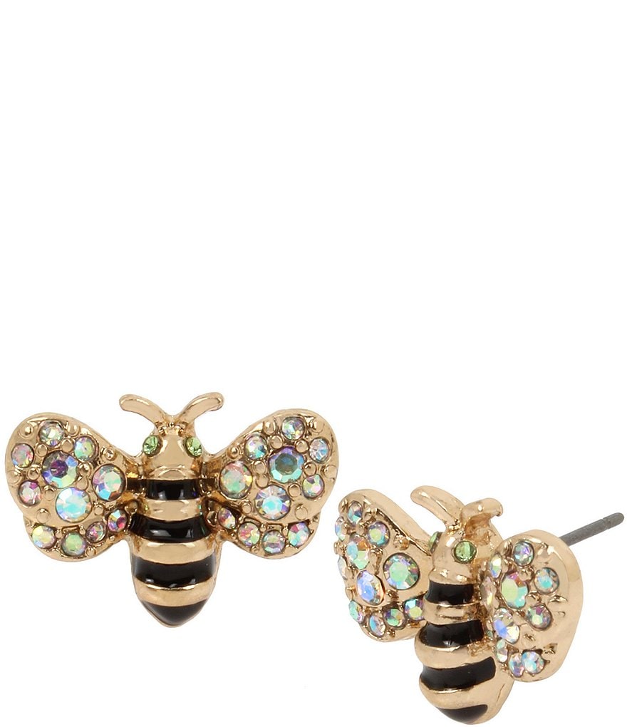 Betsey Johnson Bumble Bee Stud Earrings | Dillard's