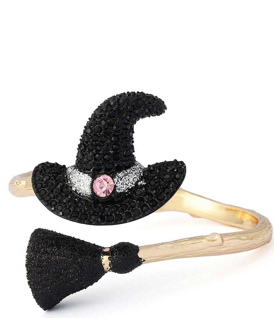 Pretty Spooky Witchy Hat Bangle Bracelet