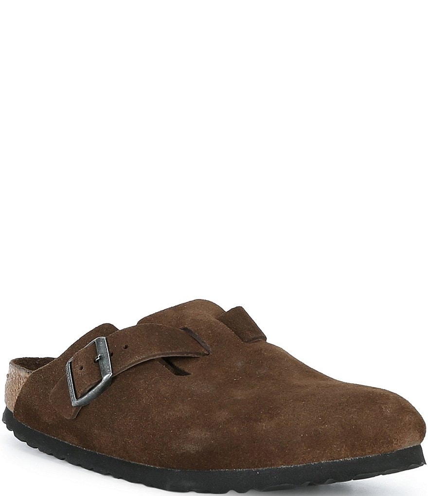 Birkenstock Women's Boston Suede Soft Footbed Family Matching