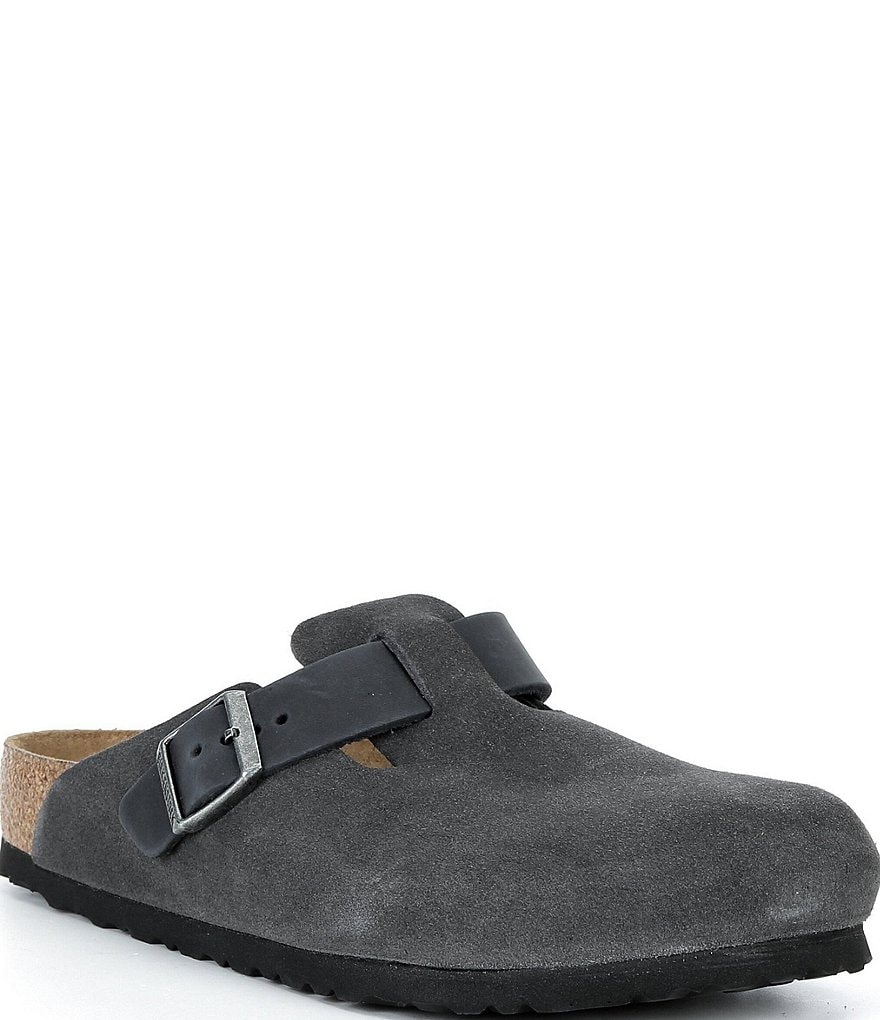 Birkenstock Men's Boston Mixed Material Clogs | Dillard's