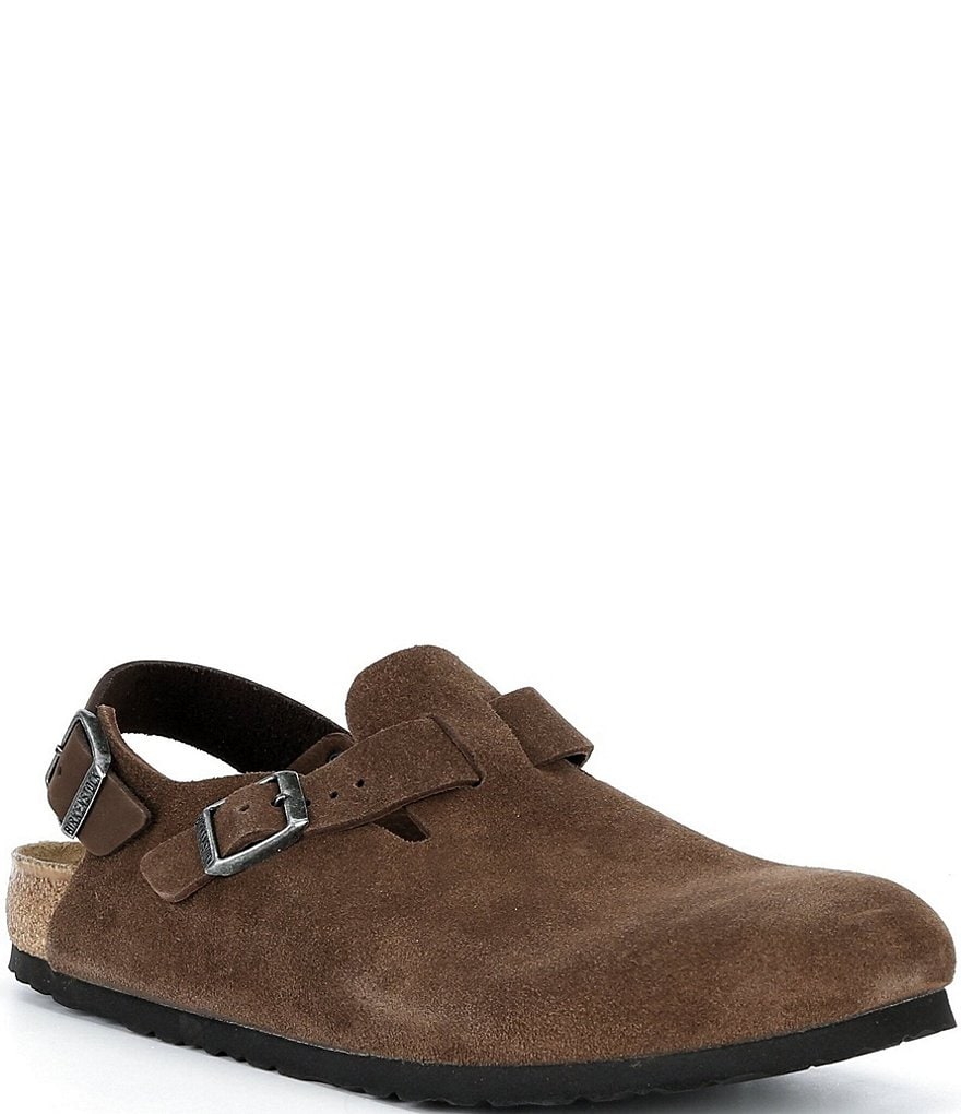 Birkenstock Men's Tokio Suede Backstrap Clogs | Dillard's