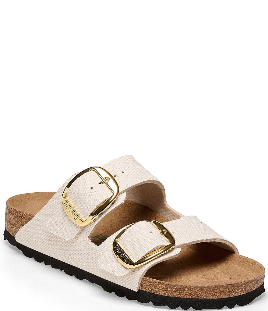 Birkenstock Women's Arizona Big Buckle Detail Canvas Sandals | Dillard's