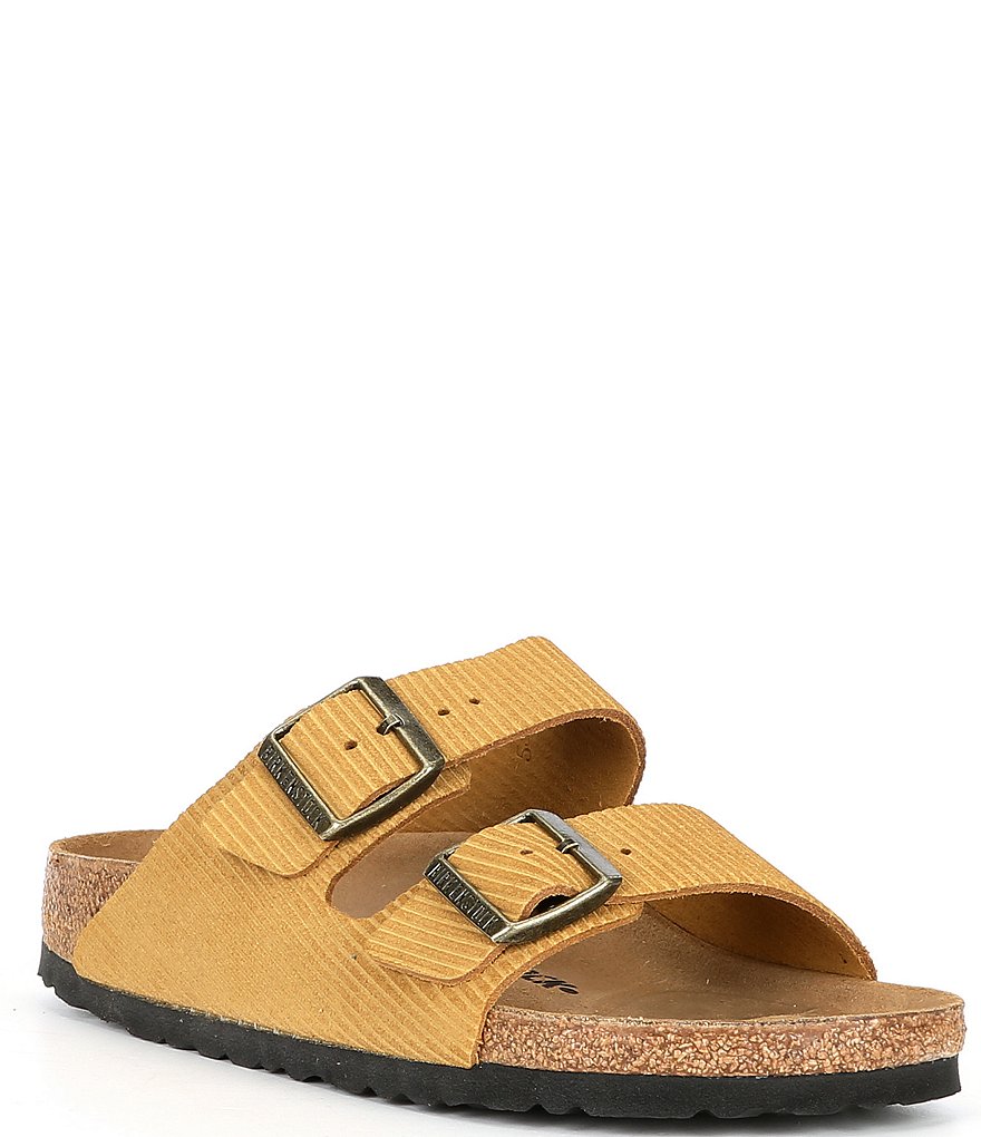 Birkenstock Women's Arizona Corduroy Suede Double Buckle Sandals