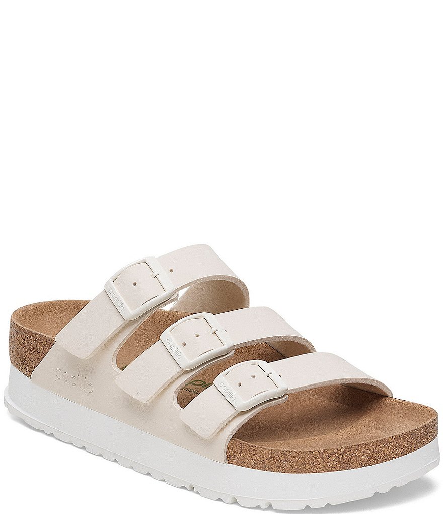 Birkenstock Women's Florida Flex Platform Triple Strap Slide