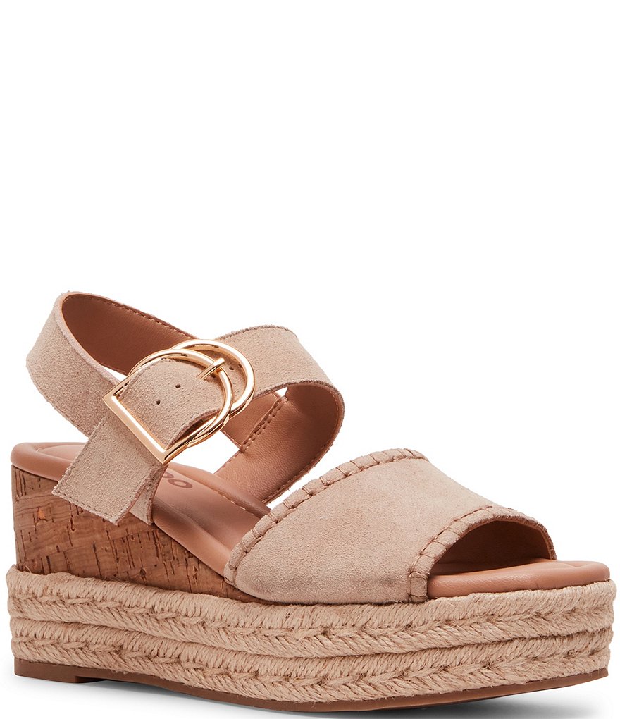 Suede store espadrille sandals