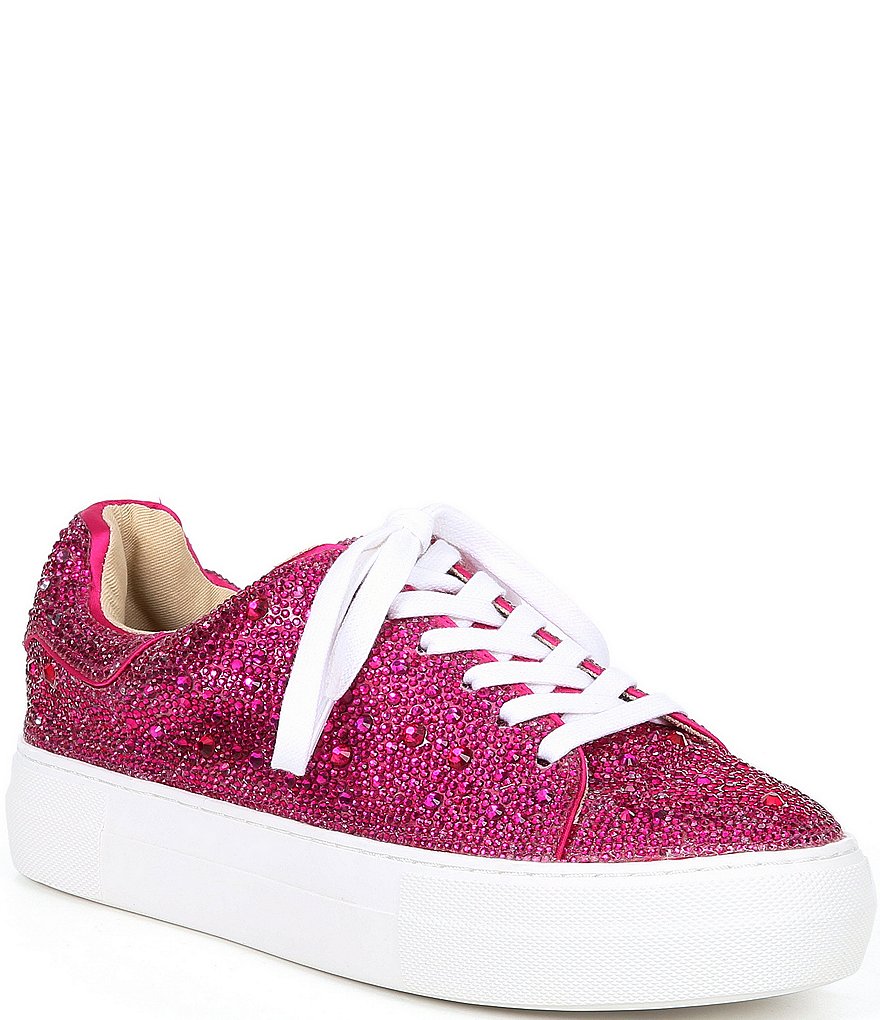 Betsey Johnson Women's Sidny Rhinestone Sneakers