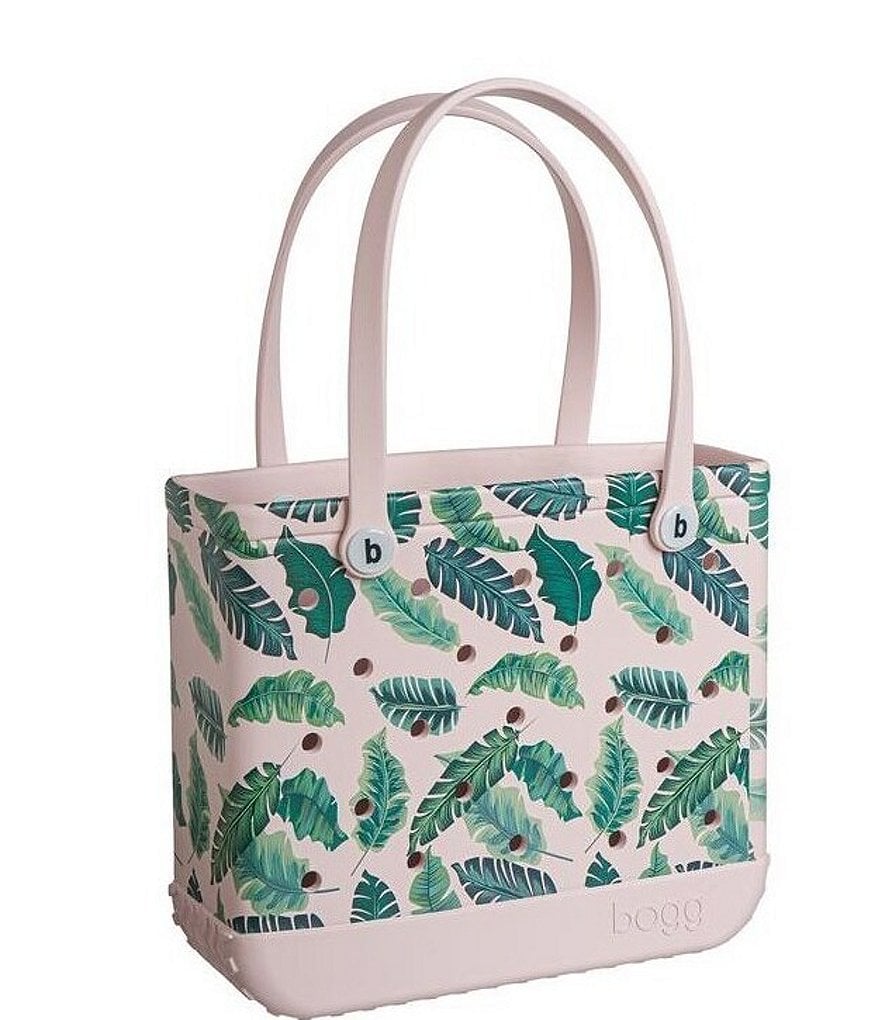 NWT Baby Bogg Bag Palm Leaf Print Limited Edition Small Tote