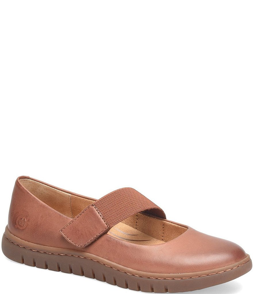 BORN Women's Mary Jane Original – Adjustable Strap Comfort Shoes With Cushioned Footbed & Lightweight Outsole