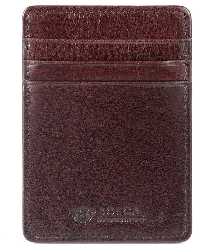 Bosca Front Pocket Wallet/ Magnetic Money Clip