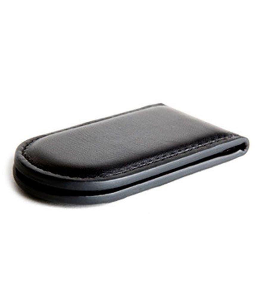 Bosca Black Leather Magnetic Money Clip | Dillard's