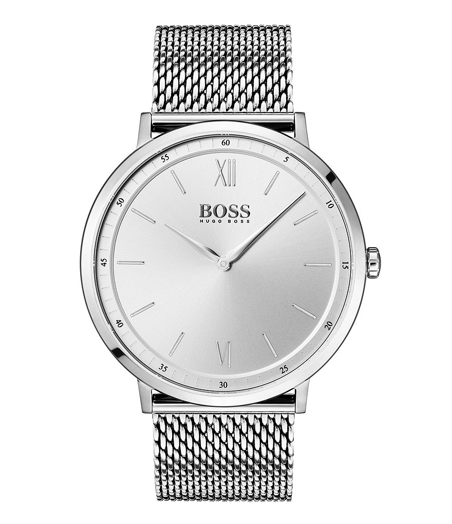 hugo boss essential men's bracelet watch