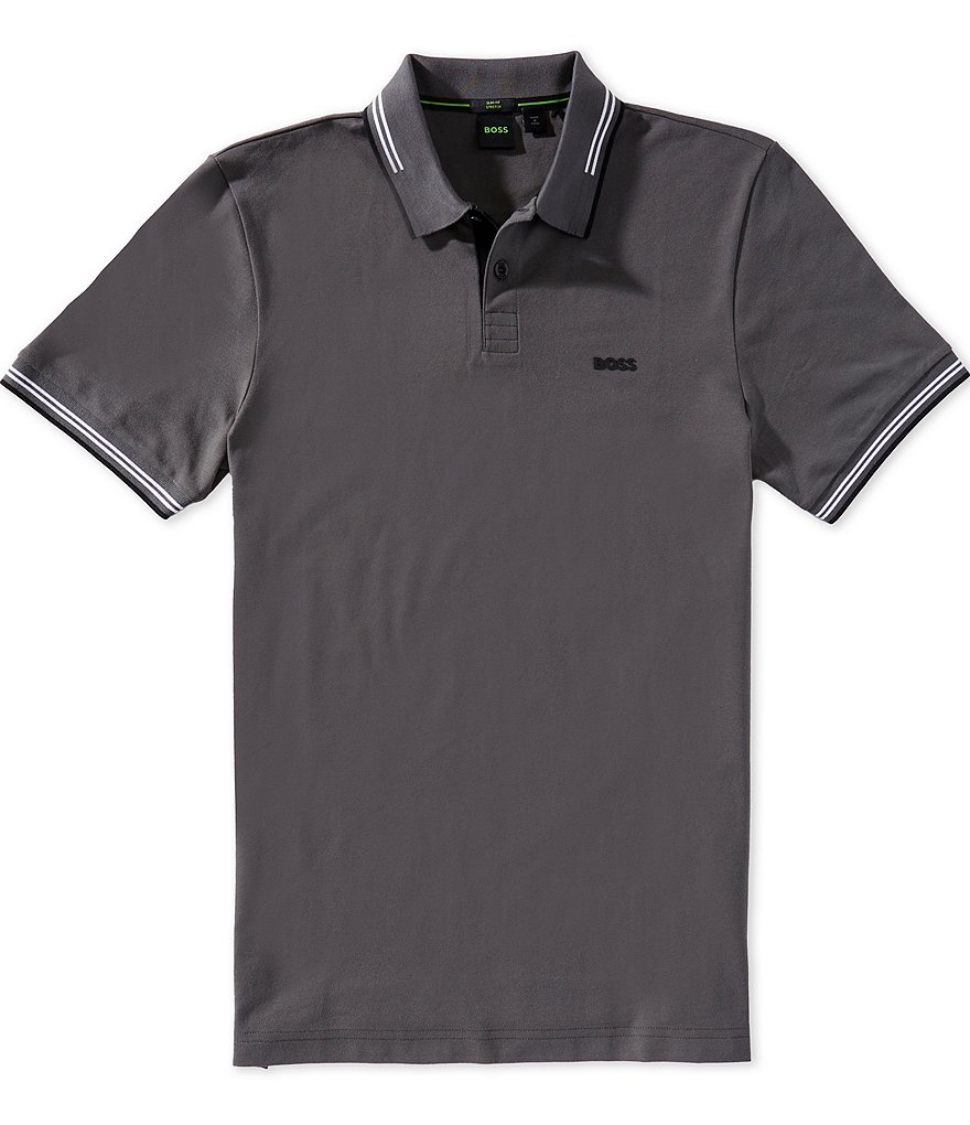 BOSS Slim Fit Paul Short Sleeve Polo Shirt