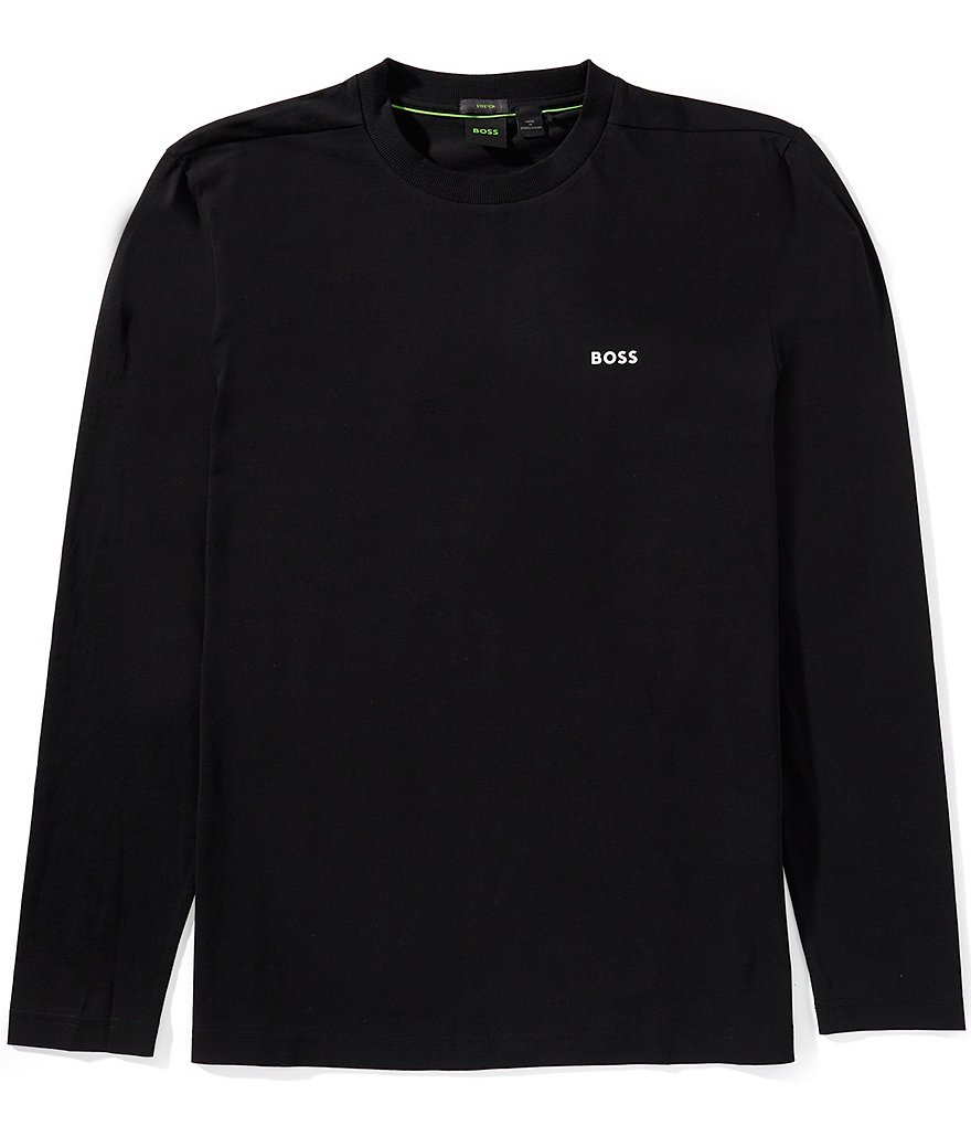 BOSS Stretch Long Sleeve T-Shirt | Dillard's