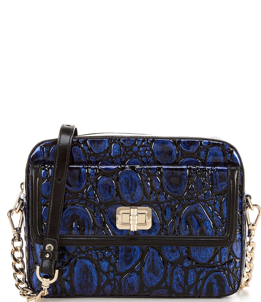 BRAHMIN Curie Collection Shea Kyanite Crossbody Bag