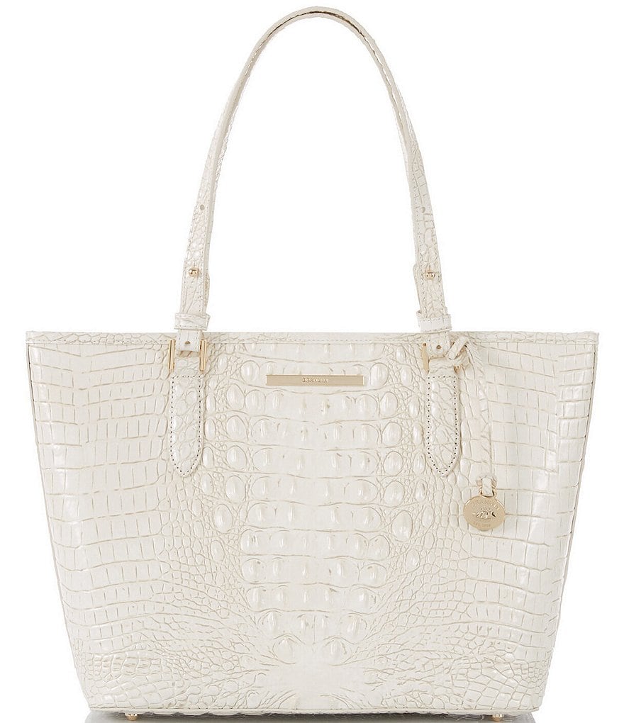 BRAHMIN Melbourne Collection Coconut Milk Medium Asher Tote Bag | Dillard's