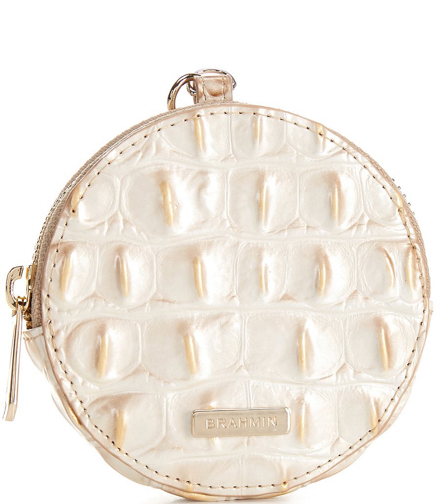 BRAHMIN Melbourne Collection Contour Circle Coin Purse Dillard s