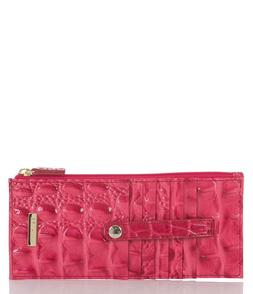 Brahmin Melbourne Collection Crocodile-Embossed Wallet | Dillards