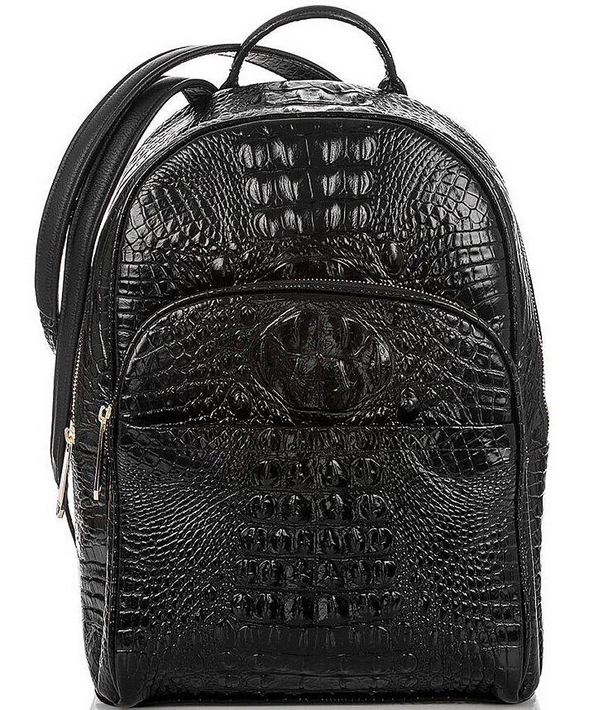 BRAHMIN Melbourne Collection Dartmouth Croco-Embossed Backpack | Dillard&#39;s