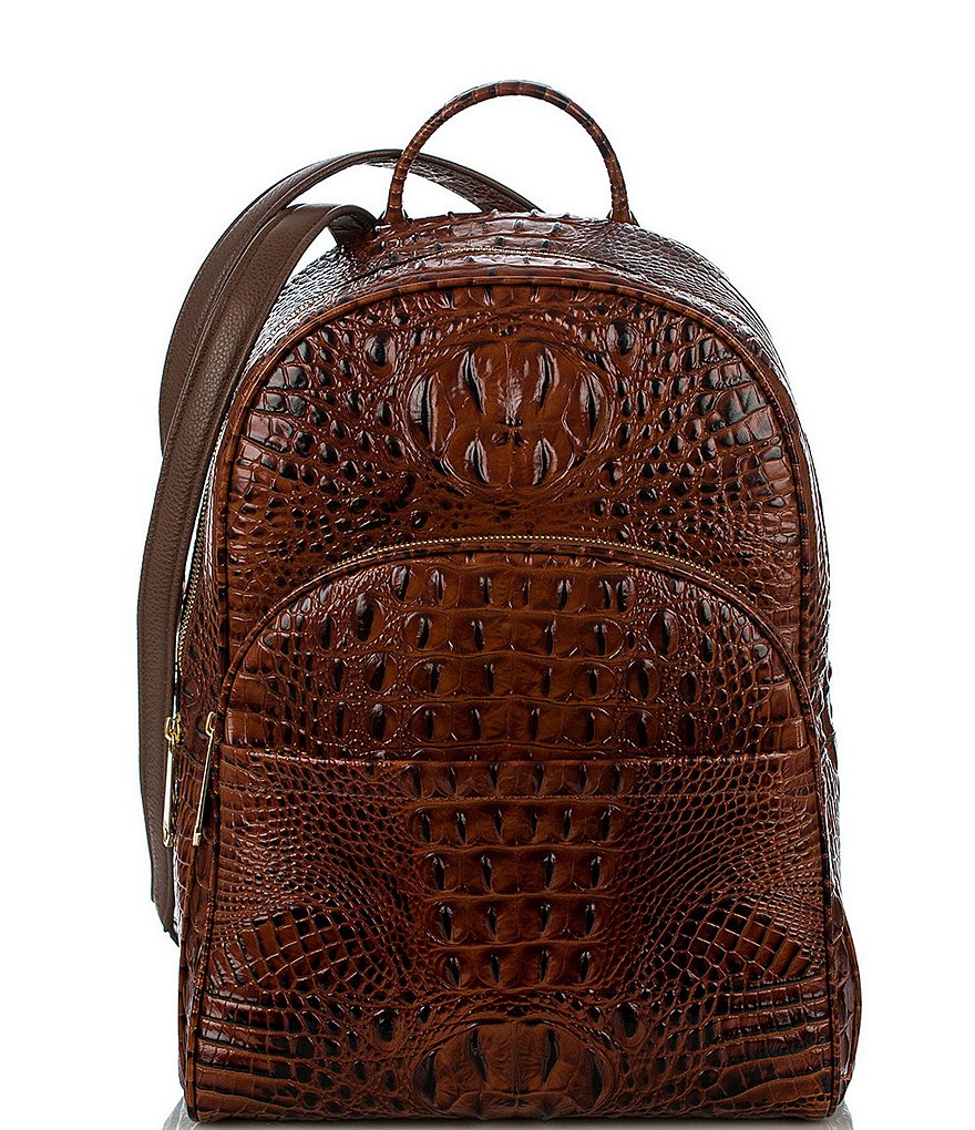 Brahmin Melbourne Maddie Backpack in Metallic