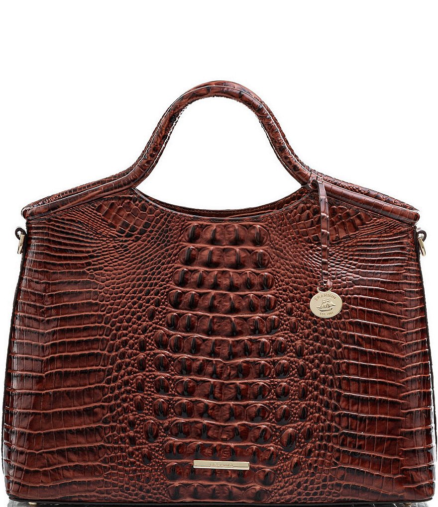 NWT Brahmin Croco Leather Sadie Mesmerized Melbourne Backpack Purse