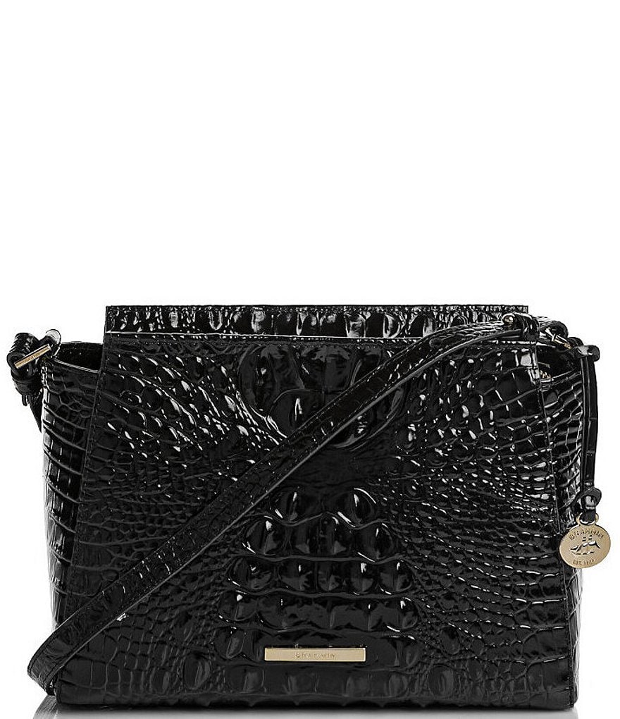 BRAHMIN Ombre Melbourne Collection Pastry Hillary Crossbody Bag