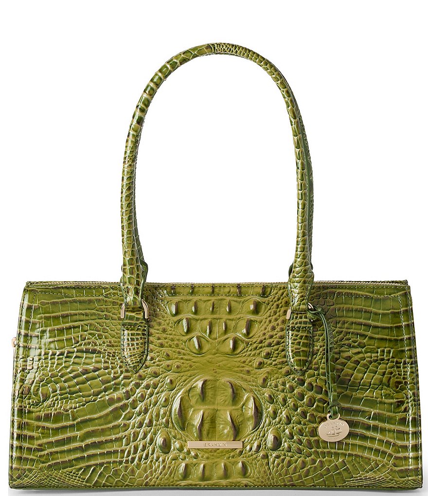BRAHMIN Olive Melbourne Collection Sophia E/W Satchel Bag | Dillard's
