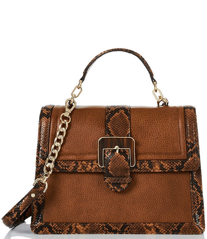 BRAHMIN Saguaro Collection Hallie Satchel Bag | Dillard's