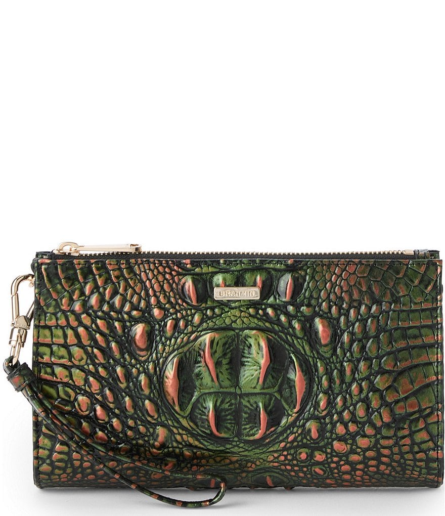 ★激レア★THE 会計バンド BEST COLLEGES COLLECTION BRAHMIN Samba Daisy Wristlet | Dillard's