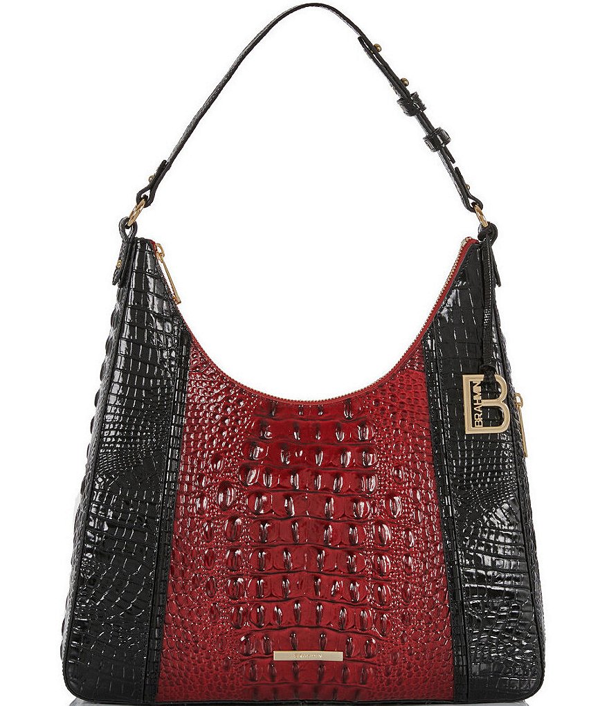 SOLD! Brahmin Red Leather Handbag