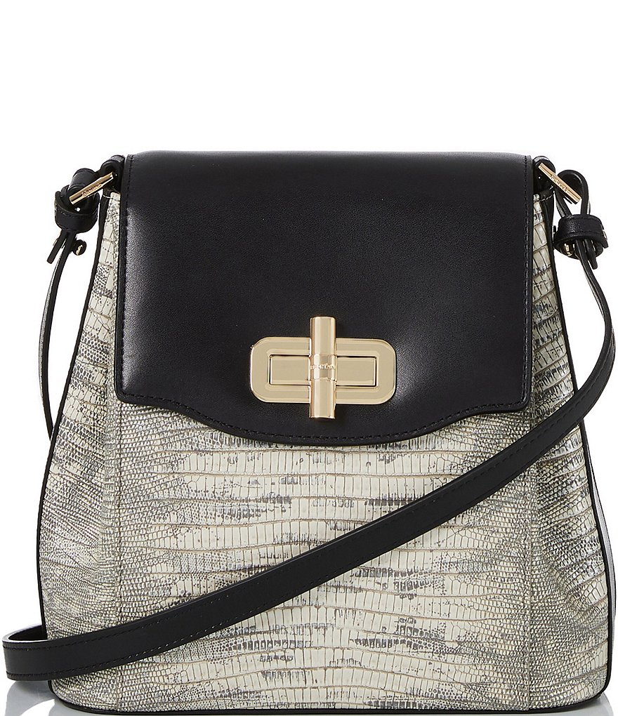 BRAHMIN Whitecap Collection Fairest Grey Margo Crossbody Bag | Dillard's