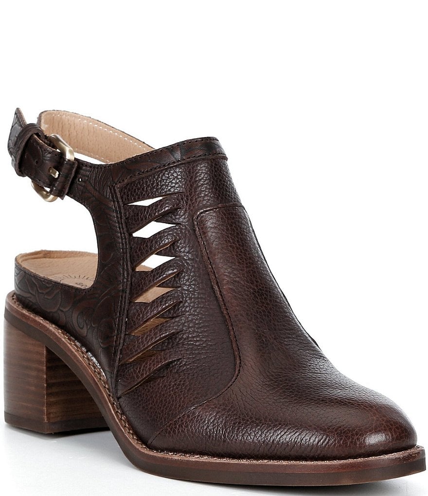 Adler Leather Slingback Shooties