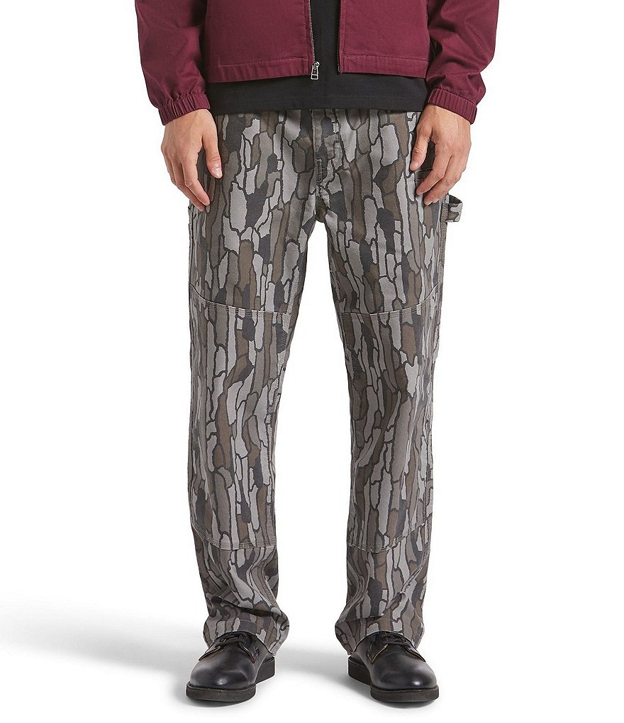 Brixton Builders Camouflage Printed Canvas Carpenter Pants | Dillard's