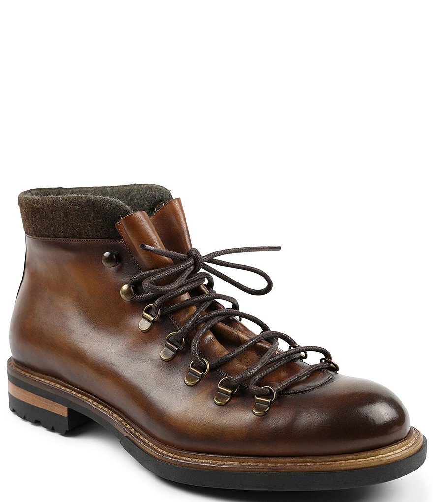 het is nutteloos Huiskamer Infrarood Bruno Magli Men's Andez Leather Lace-Up Alpine Boots | Dillard's