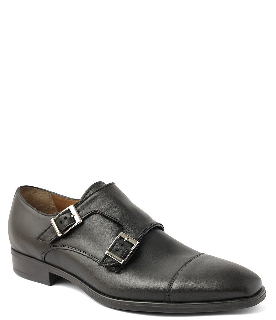 Bruno Magli Men s Soldo Double Monk Strap Slip On Dress Shoes