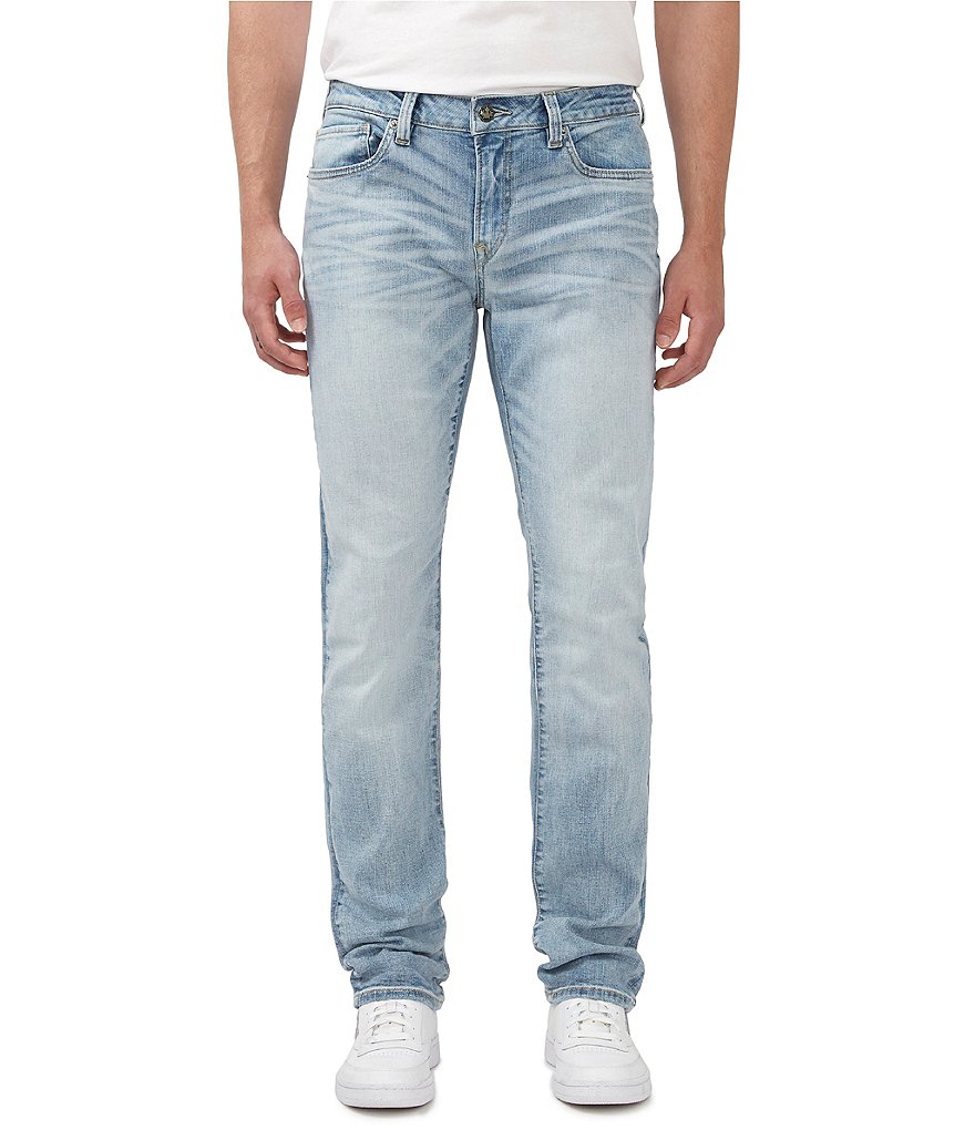 Buffalo David Bitton Slim Ash Mid Blue Jeans | Dillard's