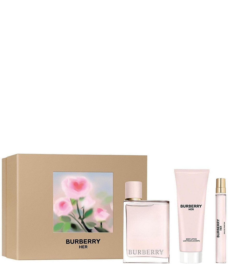 Burberry ３点セット Burberry Her Eau de Parfum 3-Piece Gift Set | Dillard's